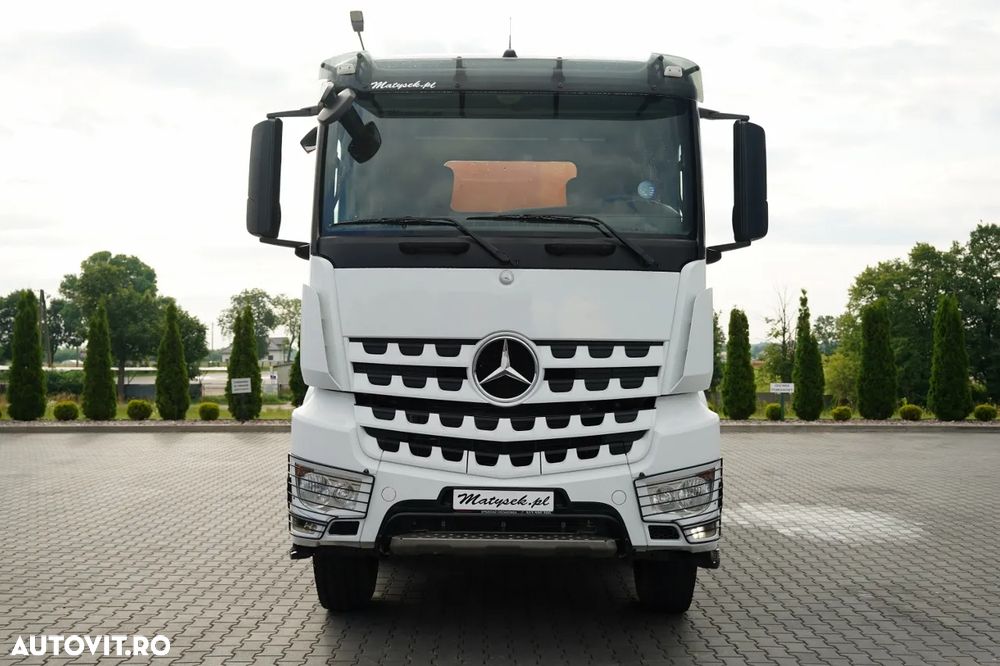 Mercedes-Benz AROCS 3243 / 8x4 / BASCUNĂ CU 2 LATE / MEILLER / BASCUNĂ HIDRAULICĂ / BORDMATIC / AUTOMATĂ / EURO 6 - 18