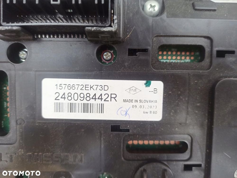 LICZNIK ZEGARY RENAULT KANGOO IV 248098442R - 5