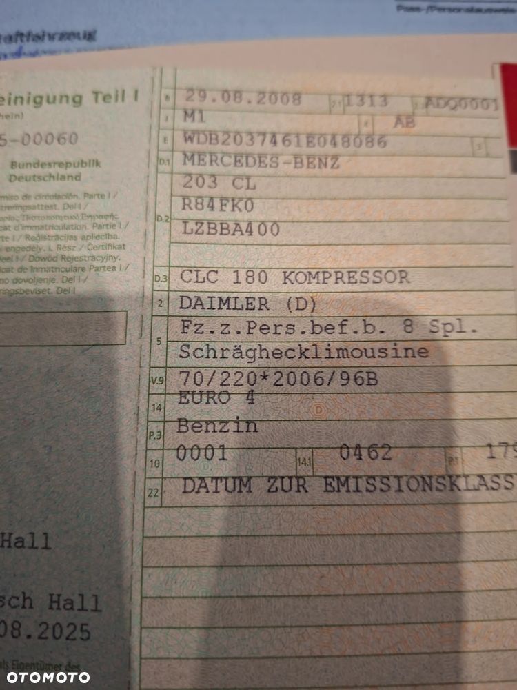 Mercedes-Benz CLC 180 Kompressor - 13
