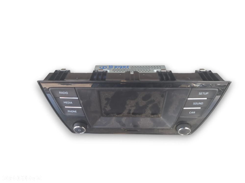SKODA FABIA III 14- HB 5D RADIO FABRYCZNE CD 6V0035871D - 1