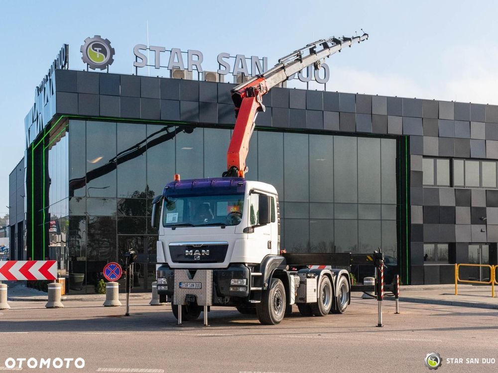 MAN TGS 33.400 6x4 PALFINGER PK 29002 HDS Żuraw Wciągarka Ciągnik - 1