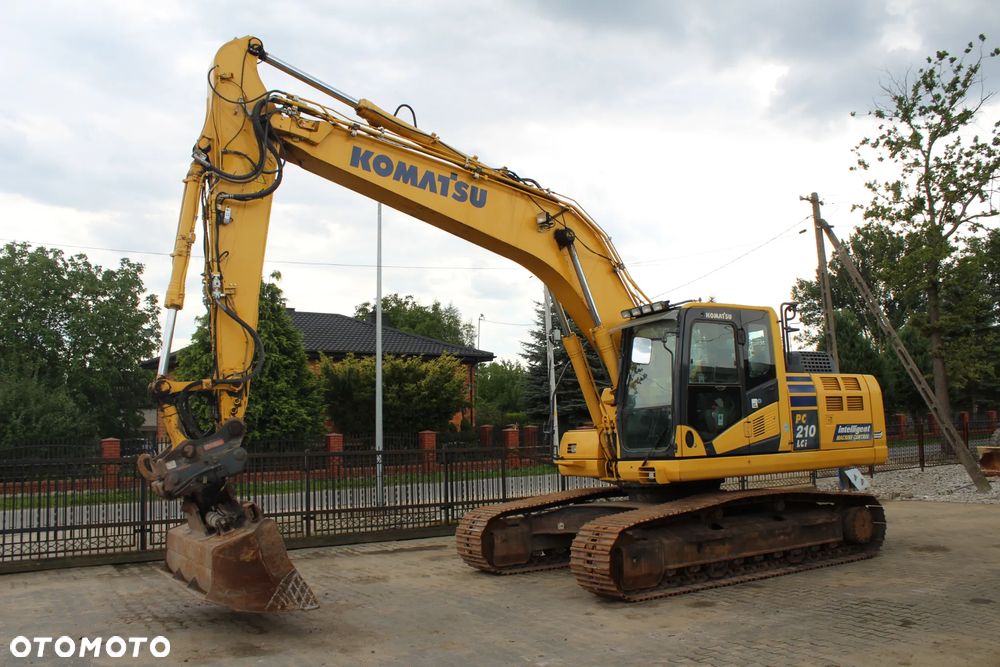 Komatsu PC 210 LCI - 10 GPS intelligent z Niemiec - 4