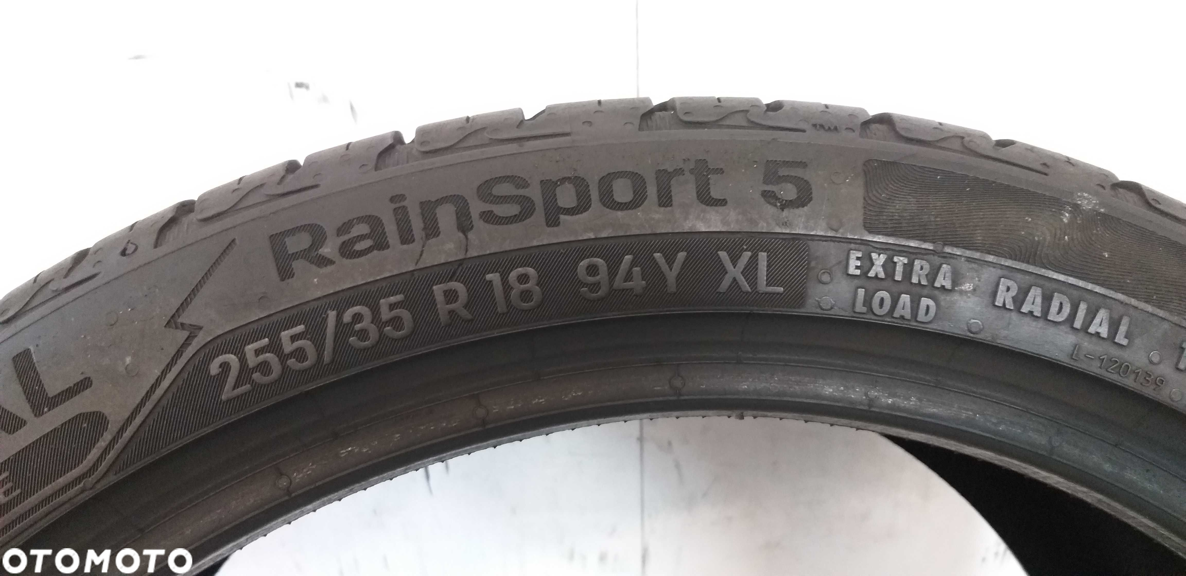 P957360L Para 255/35R18 94Y Uniroyal RainSport5 2020rok - 5
