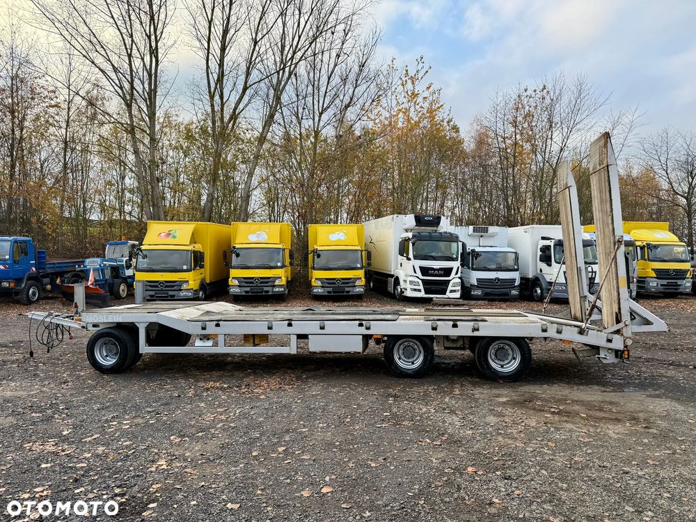 Używany Möslein Niskopodwoziowa Laweta 3 Osiowa Najazdy 2008 - 72