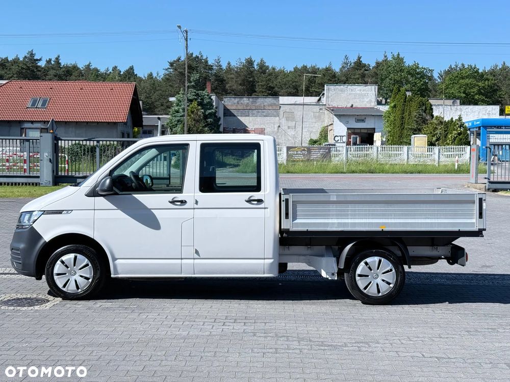Volkswagen Transporter T6 Doka Brygadówka 6-miejsc Skrzynia Salon PL, Jeden Właściciel - 2
