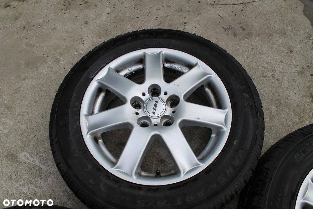 alufelgi Rial z oponami wielosezon Opel Vivaro Trafic 5x118 195/65/16C - 5