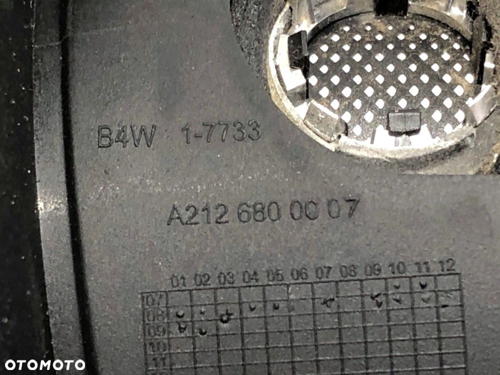 LISTWY DEKOR  MERCEDES-BENZ KLASA E (W212) 2009 - 2016 E 350 CGI (212.057) 215 kW [292 KM] benzyna - 5