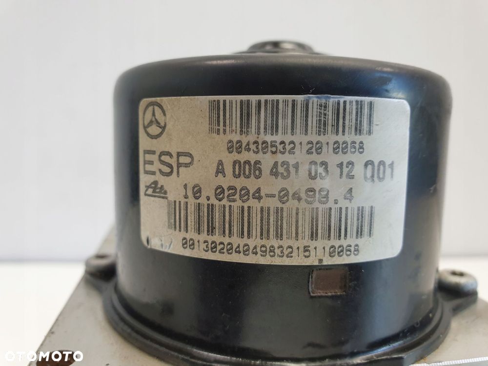 Mercedes CLK W209 STEROWNIK ABS ESP A0365454032 - 7