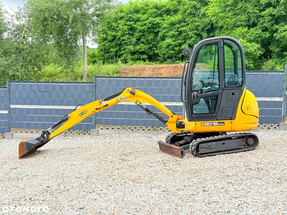 JCB MINIKOPARKA JCB 8018 3 Łyżki Stan IDEALNY - 15