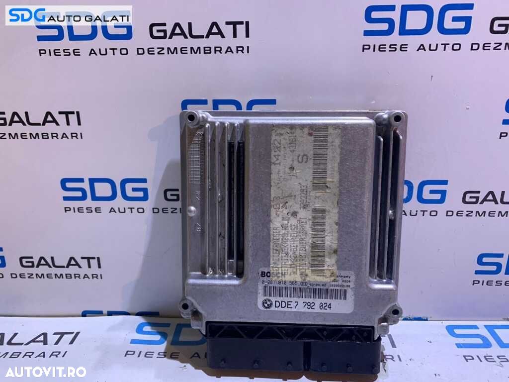 ECU Calculator Motor BMW Seria 3 E46 320D 2.0 D 110KW 150CP 2001 - 2005 Cod 7792024 0281010565 7792293 [L2571] - 1