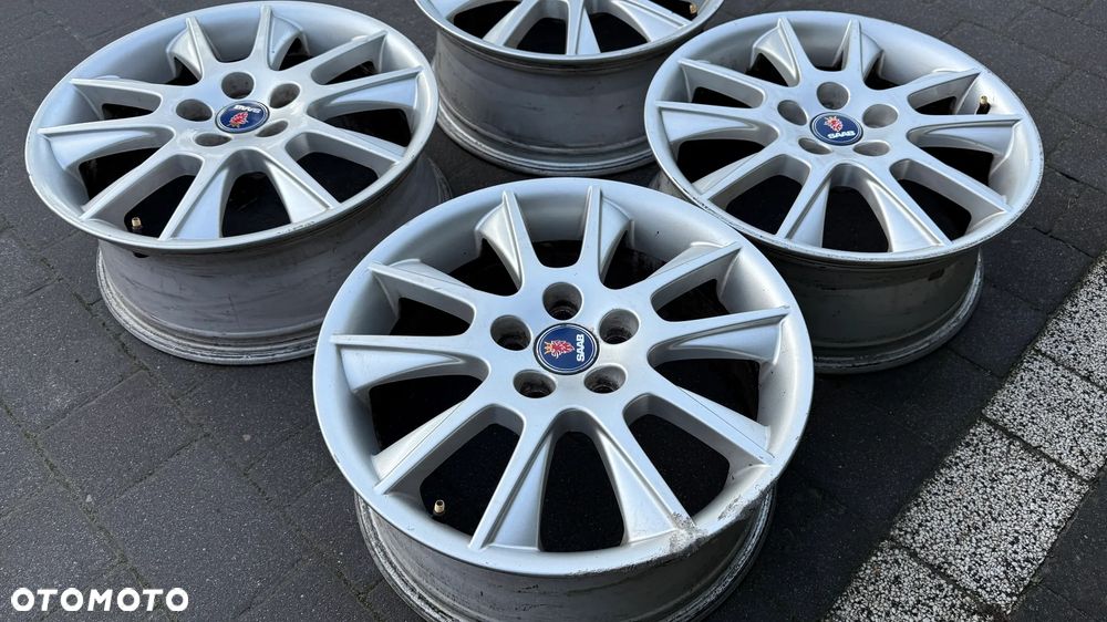 Alufelgi BBS r17 5x110 ET49 7J Saab Fiat Opel koła aluminiowe 5082831 - 6