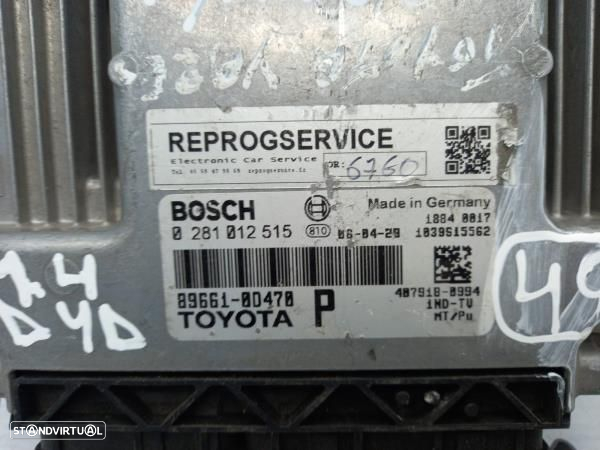 Centralina Motor Toyota Yaris (_P9_) - 2