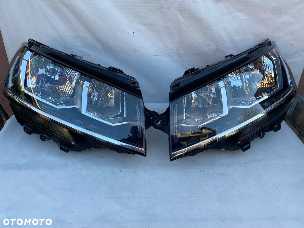 lampy T6.1 multivan caravelle H7 H15 komplet eu całe - 1
