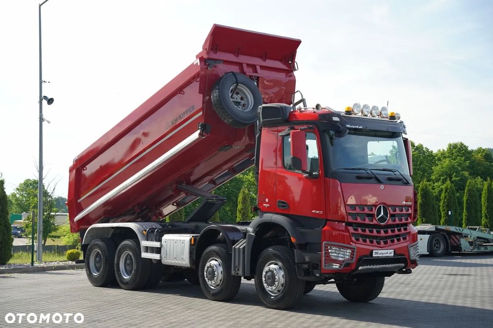 Mercedes-Benz AROCS 4145 / 8x8 / WYWROTKA TYLNOZSYPOWA / KH KIPPER / EURO 6 - 7