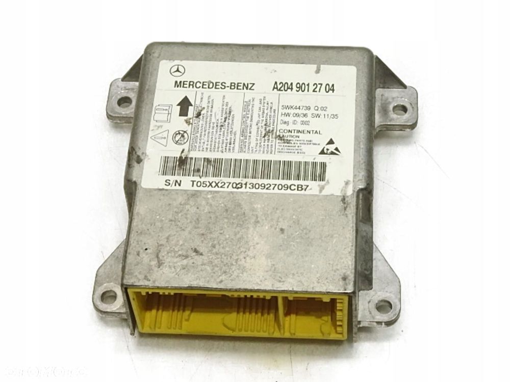 SENSOR AIR BAG AIRBAG MERCEDES W204 A2049012704 - 1