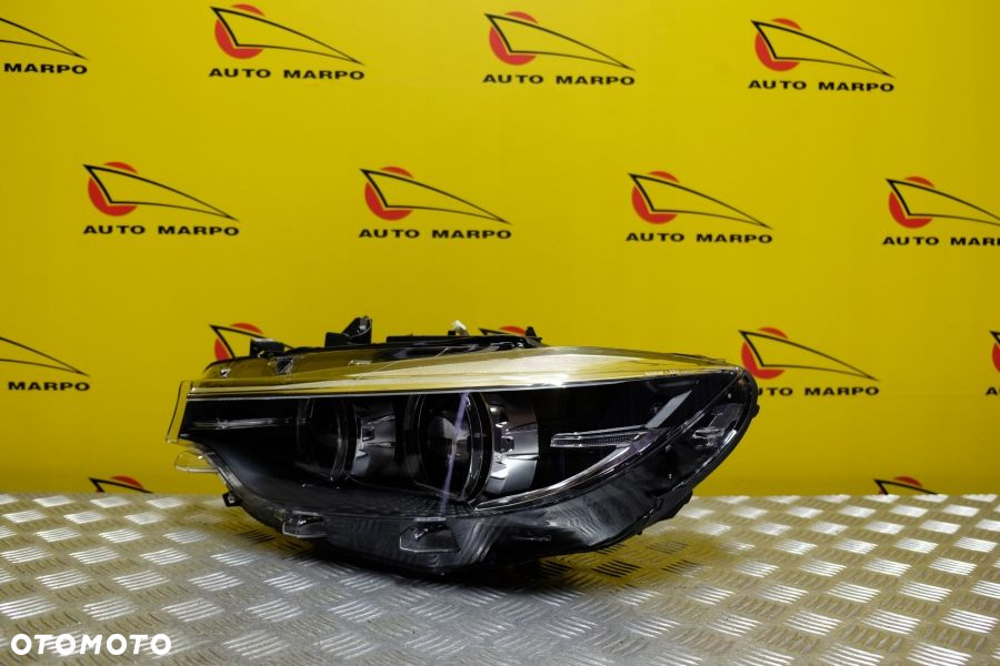 BMW 4 M4 F32 F33 F36 LIFT 2018- REFLEKTOR LAMPA FULL LED LEWA USA - 4