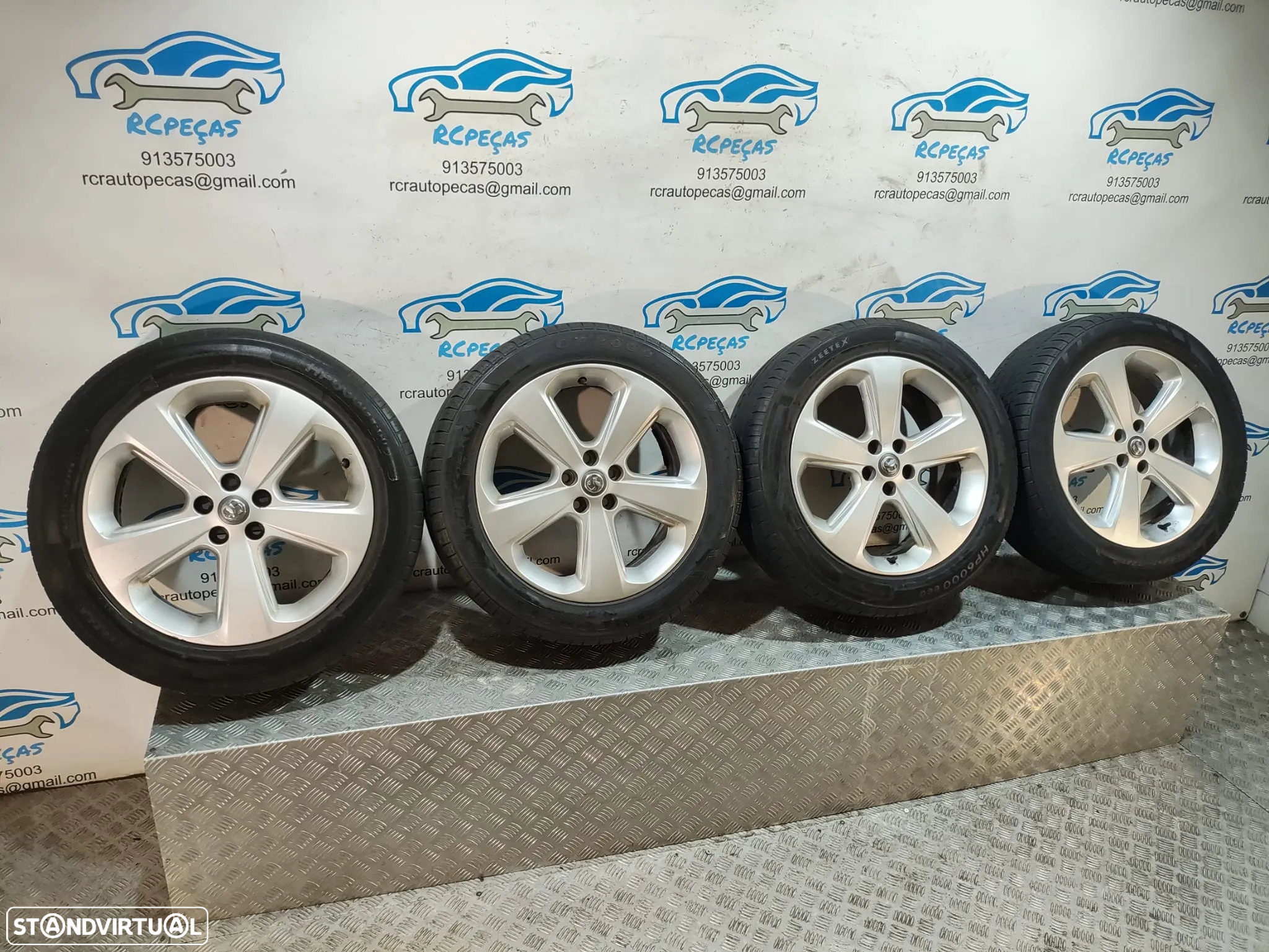 Jantes 18 Polegadas Originais Opel - 5x105 - 95181597 - Mokka Crossland Grandland - 8