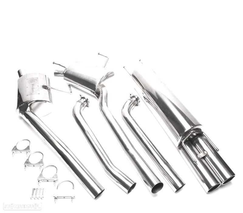 PANELA DE ESCAPE OPEL OMEGA B 94-99 DUPLA - 1