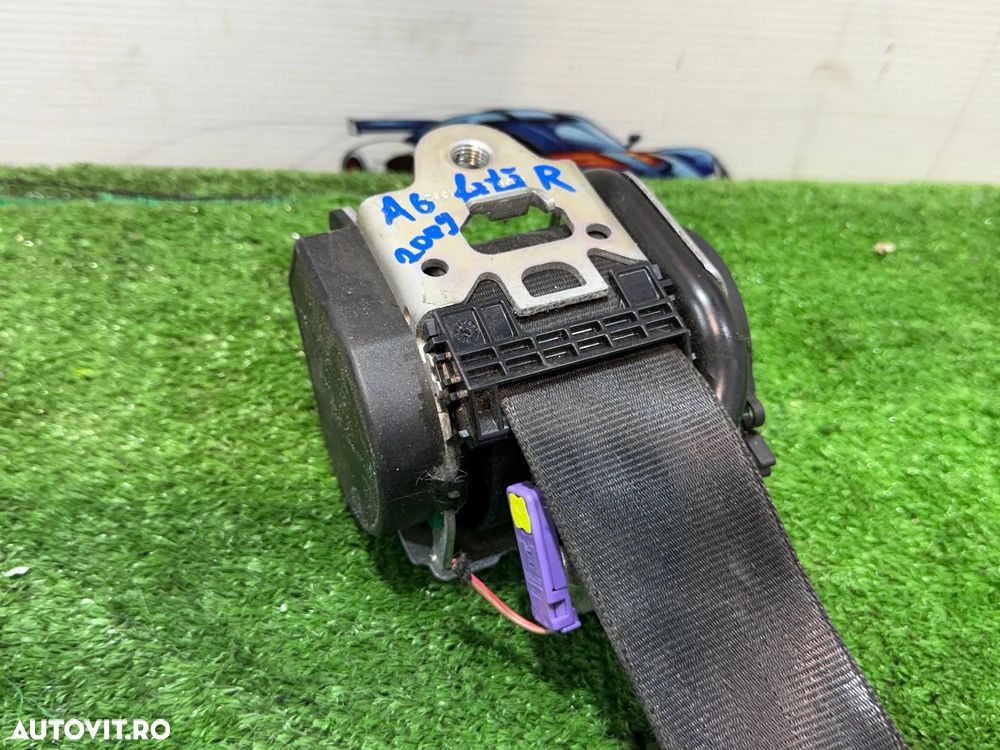 CENTURA SIGURANTA FATA DREAPTA AUDI A6 C6 AVANT 2.0 DIESEL 2009 COD OEM 604906700C 4F0857706A 2006-2010 - 4