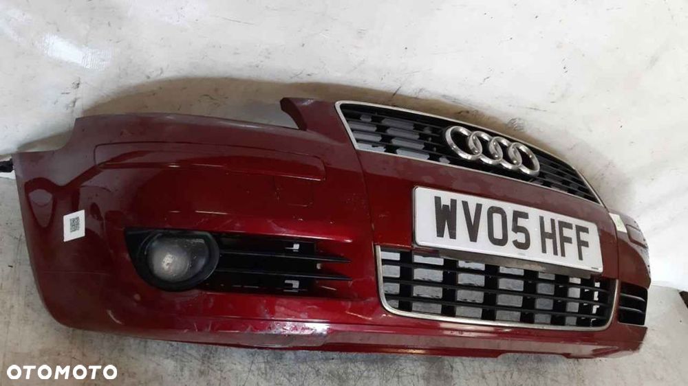 } ZDERZAK PRZÓD PRZEDNI AUDI A3 8P BORDO BORDDOWY LZ3H HALOGENY - 3
