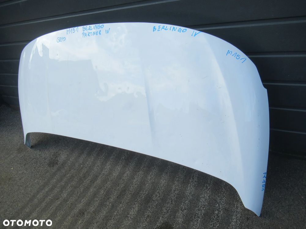 MASKA POKRYWA SILNIKA CITROEN BERLINGO PEUGEOT PARTNER III 3 GRAD 2019- - 6