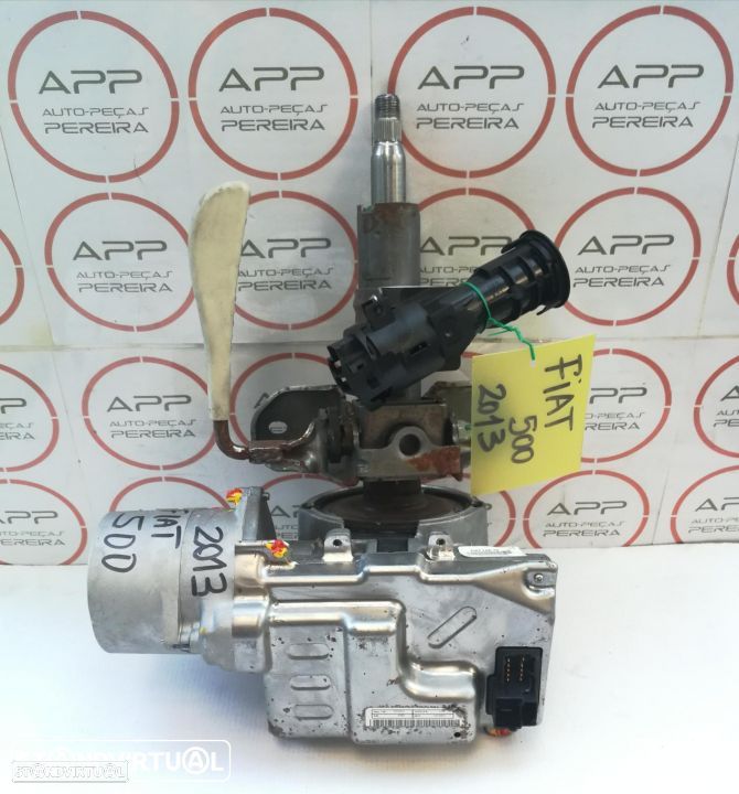 Coluna de direção assistida eléctrica Fiat 500 de 2013, ref 735576415. - 1