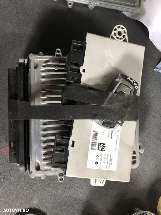 Ecu modul calculator kit pornire motor f10 535d cas modul N57D30B chei 750D