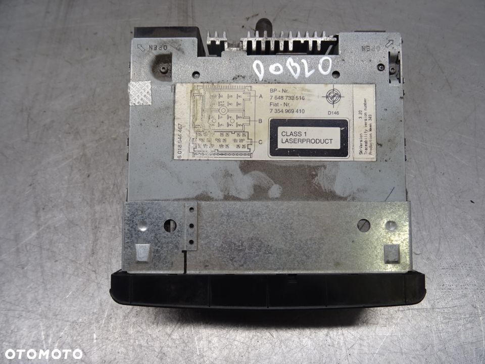 FIAT DOBLO 04-10 1.3JTD RADIO BLAUPUNKT 7354969410 - 1