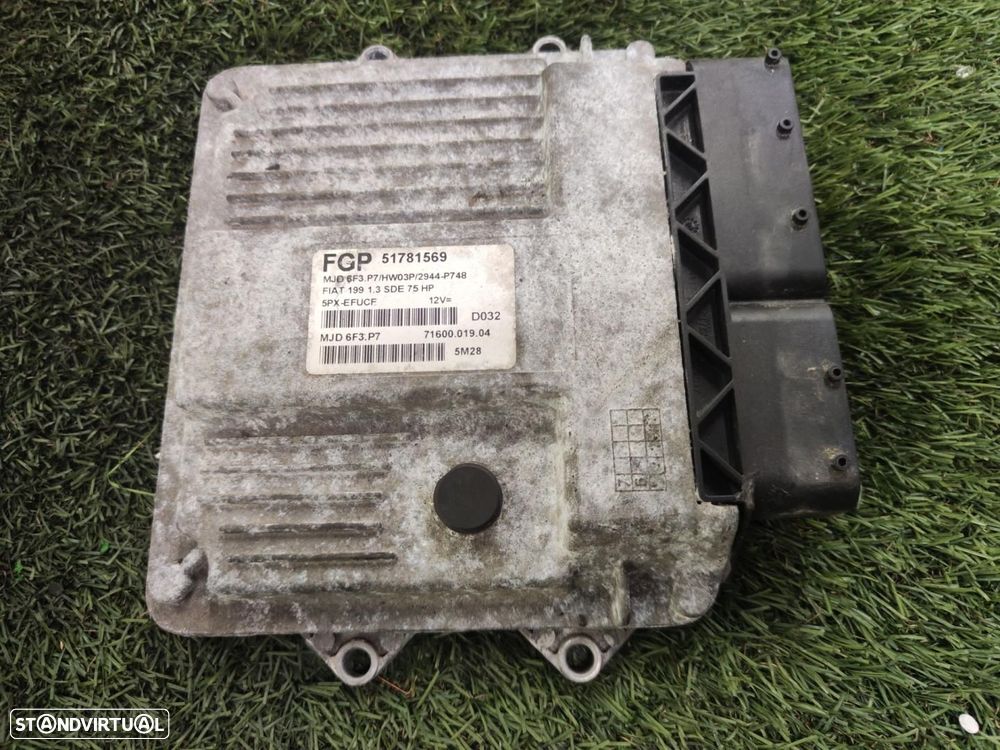 CENTRALINA DO MOTOR UCE FIAT GRANDE PUNTO 199 - 1