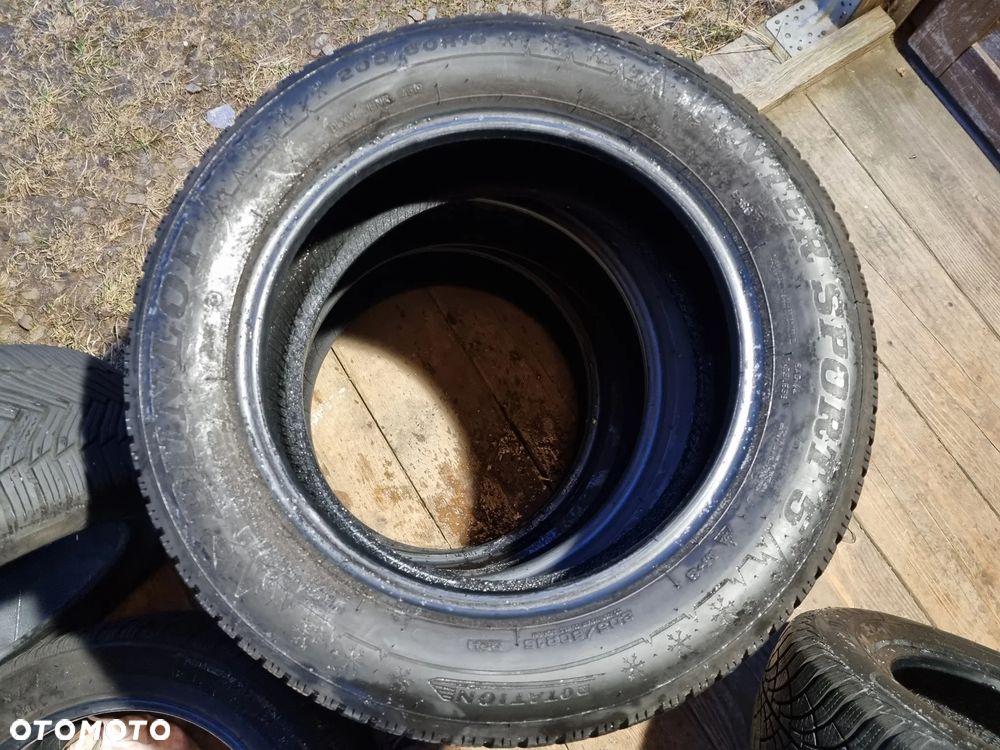 OPONY DUNLOP WINTER SPORT 5 205/60r16 92h ,2019r.6,1/5,3mm x4szt. db stan - 10