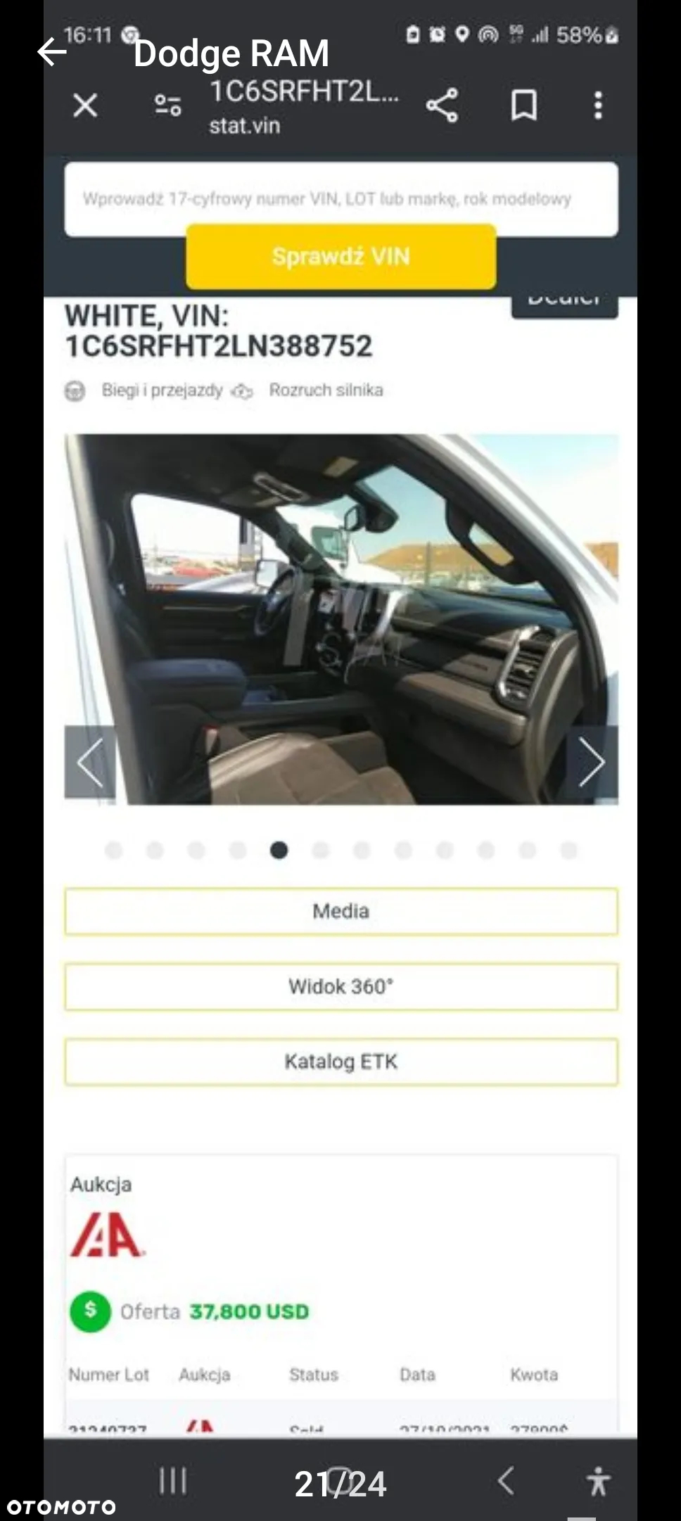 Dodge RAM 1500 5.7 4x4 - 14
