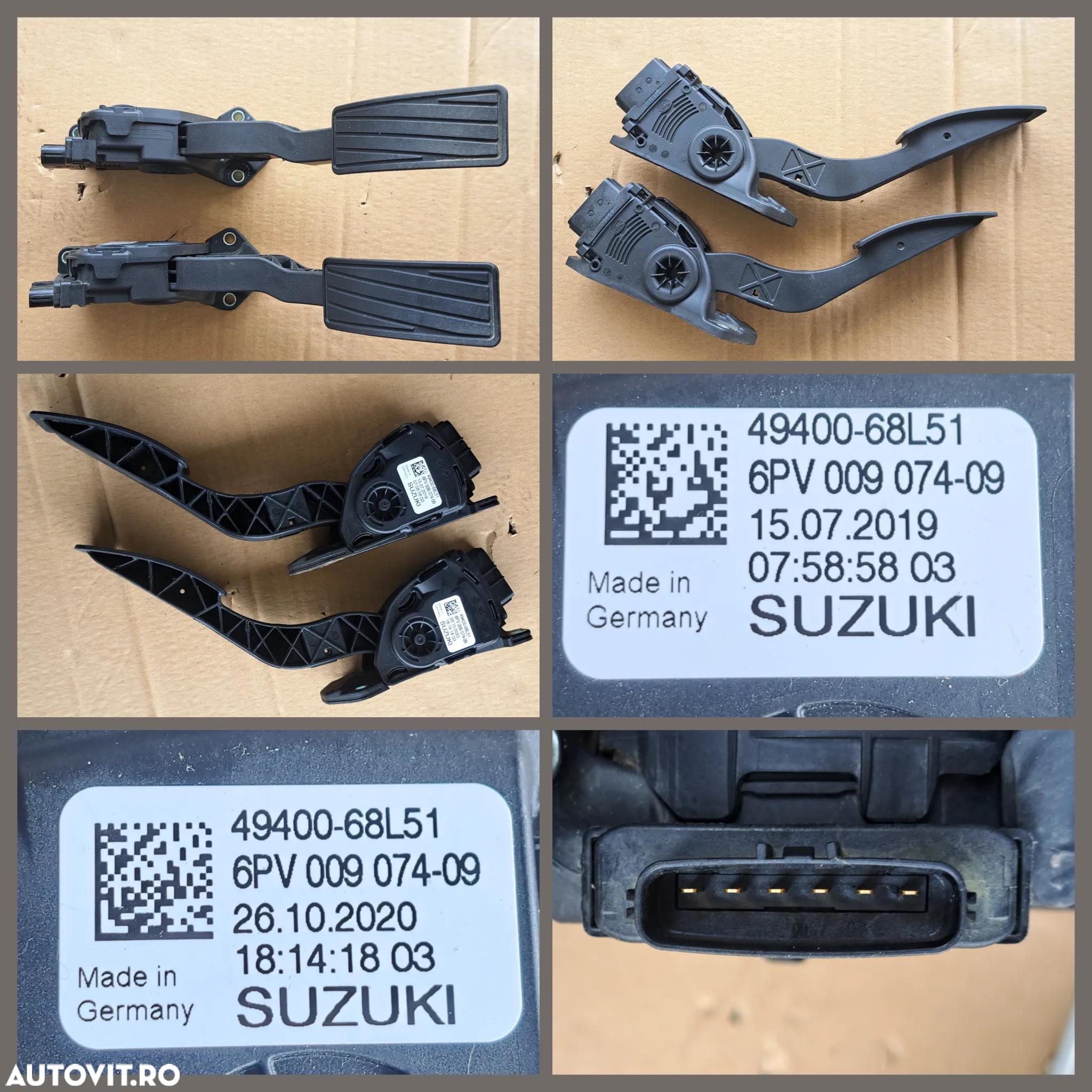 Suzuki Vitara LY senzor debitmetru pedala acceleratie GMW electroventilator ansamblu stergatoare planetara - 3