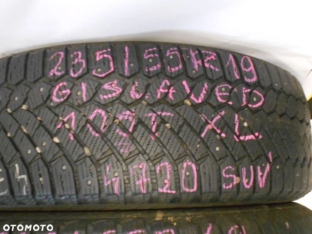 OPONY Z KOLCAMI 235/55R19 GISLAVED NORD FROST 200 SUV XL DOT 4720 9MM - 2