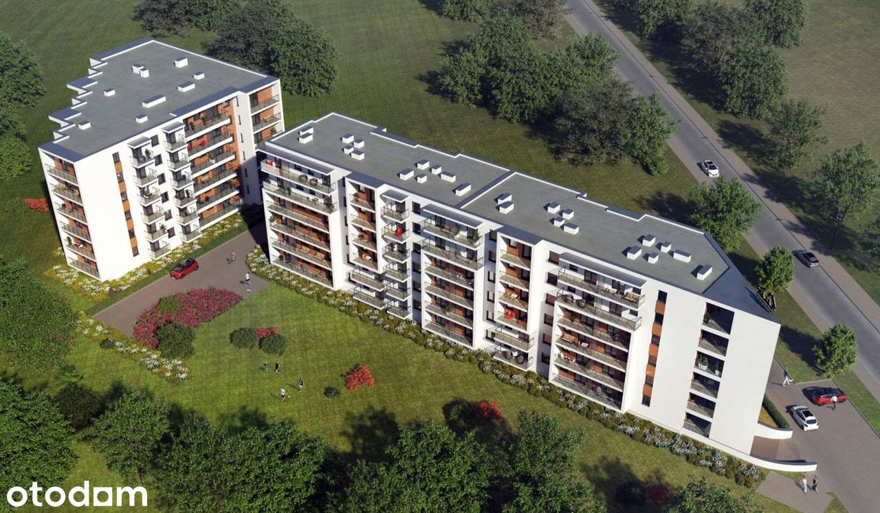 2-pokojowe mieszkanie 49m2 + balkon Bez Prowizji