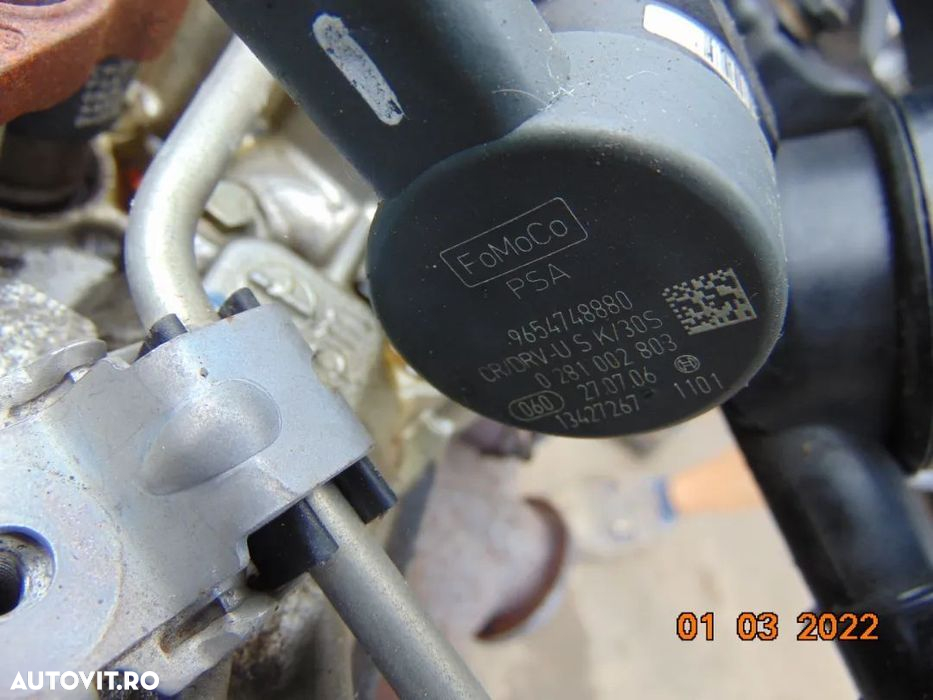 Rampa Injectoare Peugeot 2.2 hdi 407 607 Citroen C5 C6 2.2hdi Freeland - 2