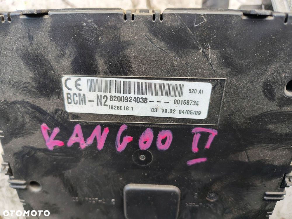 KOMPUTER SILNIKA KOMPLET 8200909666 RENAULT KANGOO 2 II 1.5 DCI - 3