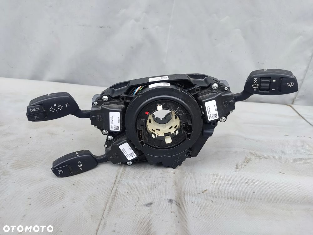 BMW 5 E60 E61 LIFT PRZEŁĄCZNIK ZESPOLONY TAŚMA CZUJNIK KĄTA SKRĘTU MANETKI 9204503 6976394 6924106 6951349 6951352 - 1