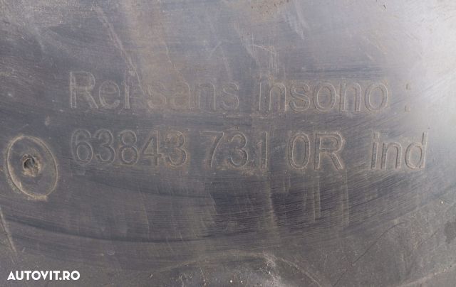 Carenaj stanga fata 638437310r Renault Megane 3 [2008 - 2014] - 2