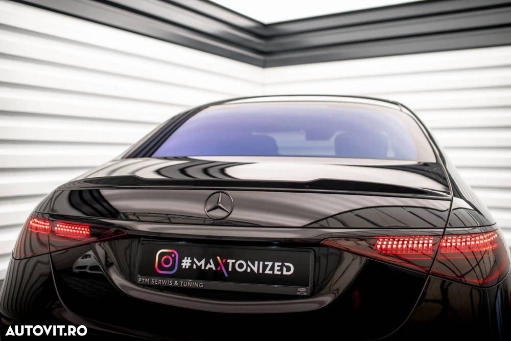 Prelungire Eleron compatibila cu Mercedes S Class W223 AMG Line Maxton Design - 3