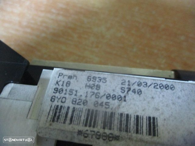 Comando Sofagem 6Y0820045 SKODA FABIA 2000 PREH - 3