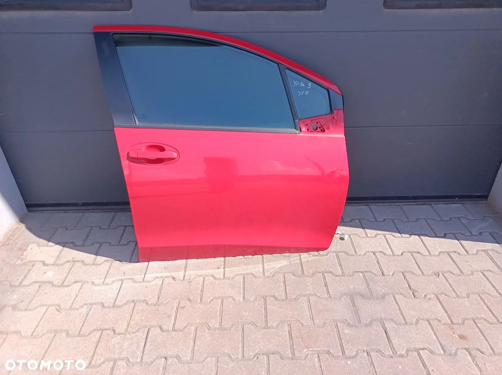 TOYOTA YARIS III 5D drzwi prawe przednie lak 3P0 - 1