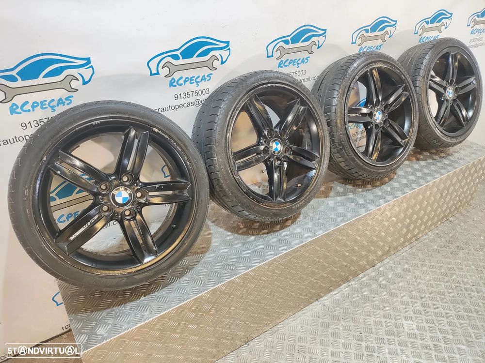 JANTES ORIGINAIS BMW PACK M STYLE 208 208M 18 POLEGADAS 7.5J ET49 8J ET49 5X120 BMW SERIE 1 E87 E88 E81 E82 F20 F21 - 4