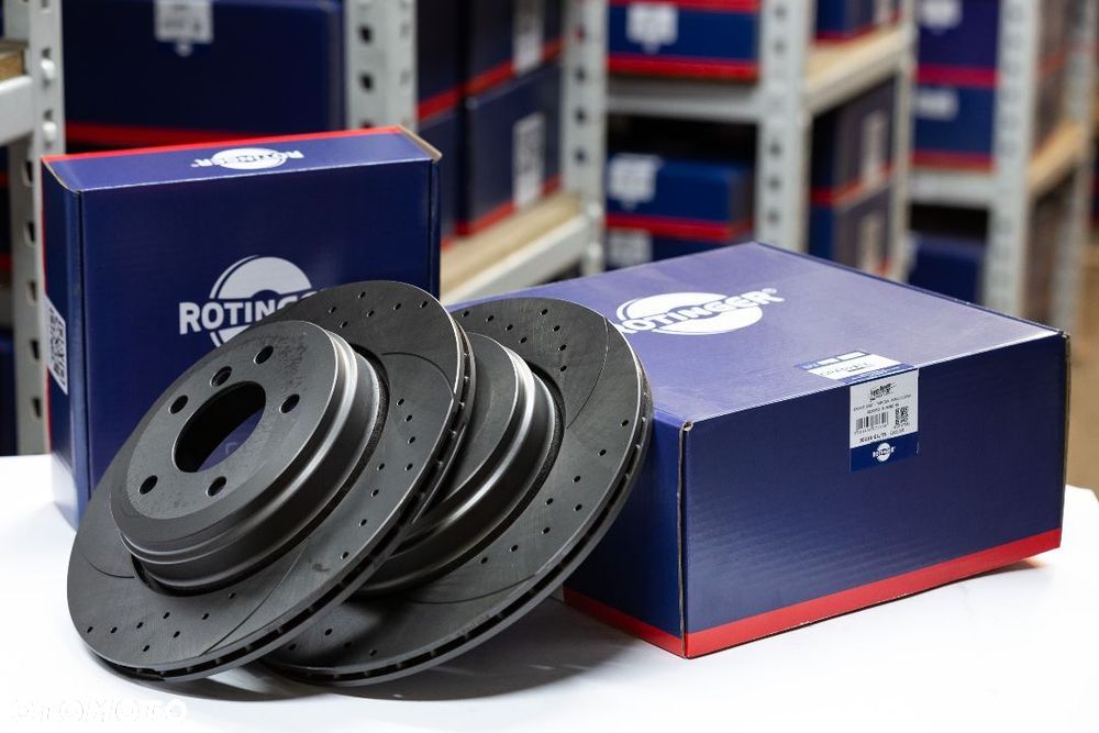 TARCZE ROTINGER BMW 5 E60 E61 E63 E64 TYŁ 320mm