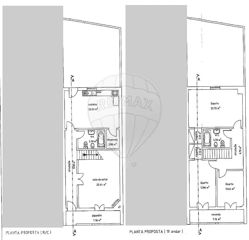 Moradia T3 para venda - Grande imagem: 2/3
