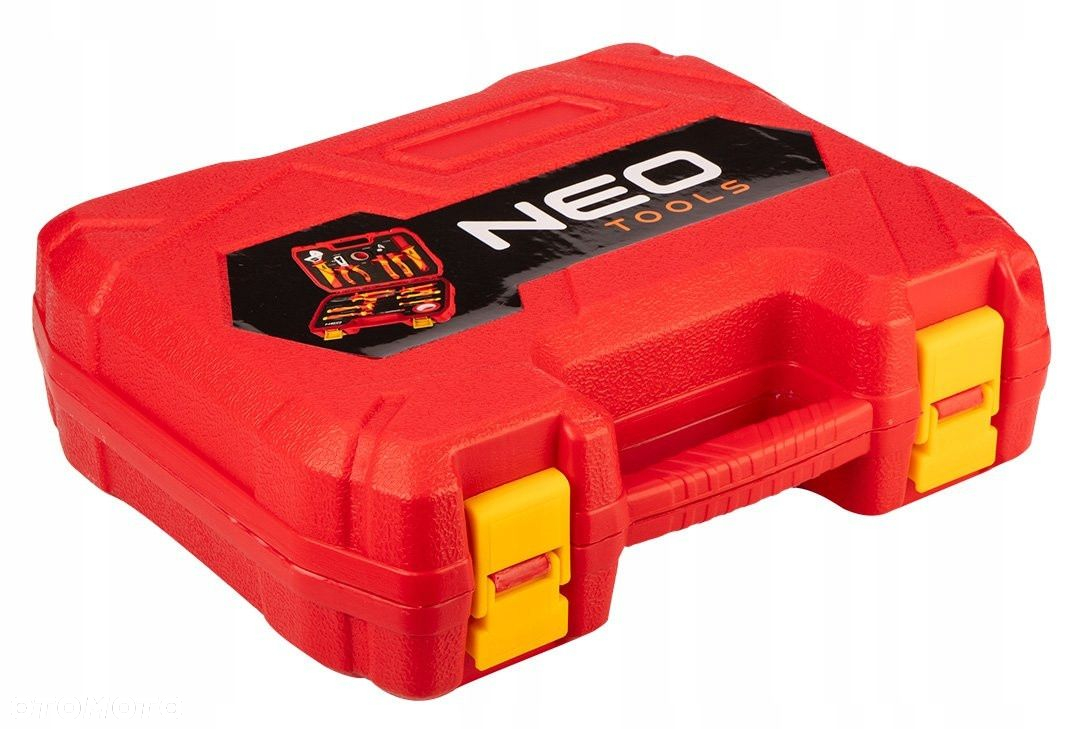 NEO ZESTAW NARZĘDZI DLA ELEKTRYKA 13 el. WALIZKA SZCZYPCE ŚRUBOKRĘTY 1000V - 6