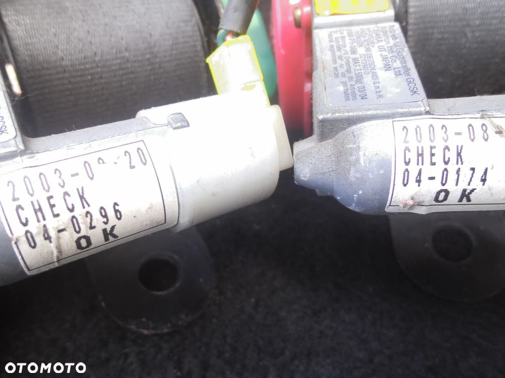 MAZDA PREMACY PASY BEZPIECZEŃSTWA LEWY PRAWY PRZÓD T89241T KOMPLET - 3