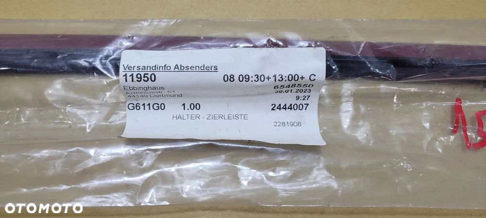 LISTWA SZYBY CZOŁOWEJ LEWA FOCUS IV MK4 JX7B-A03179-BA - 10