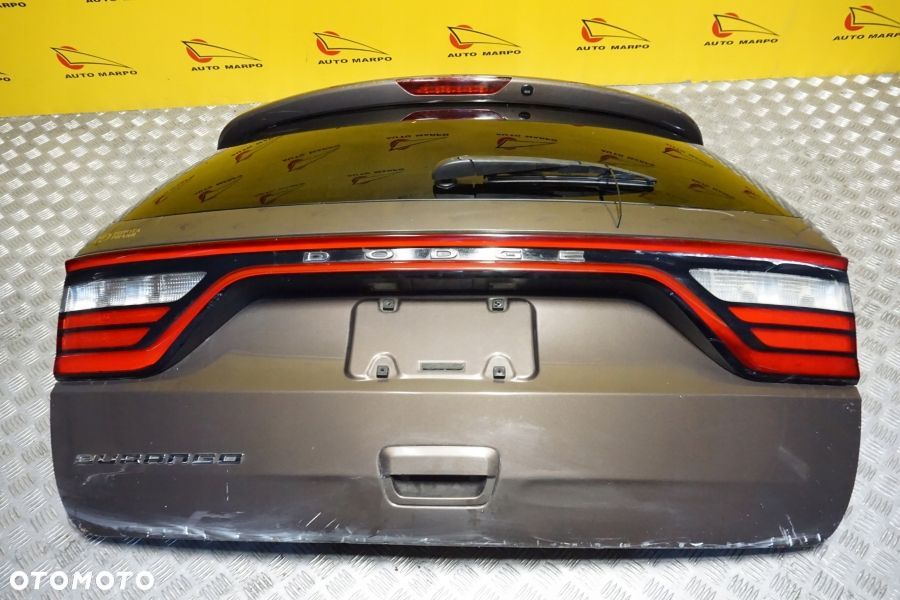 DODGE DURANGO 2014 2024 Klapa Bagażnika Tył Spoiler Szyba Lampa Komplet USA - 9