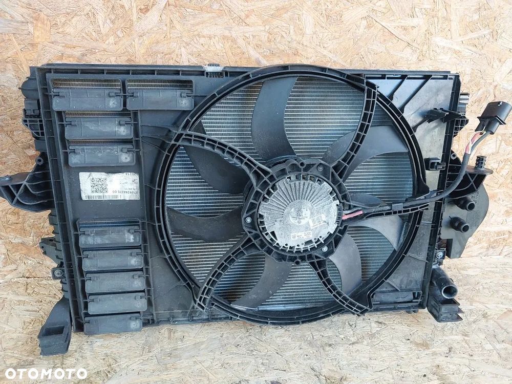 chłodnica wody klimy intercooler wentylator vw multivan transporter t6 2017r 2.0 tdi dsg 7e0121207 - 6