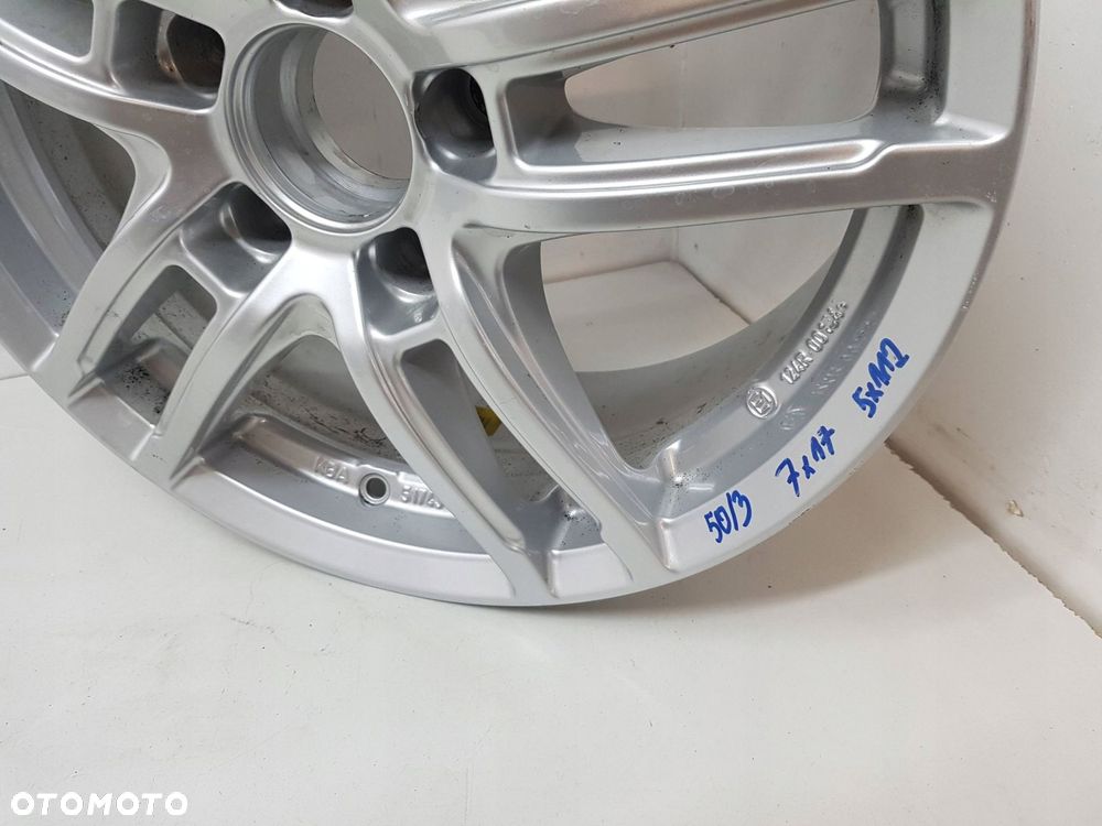 vw skoda audi felga aluminiowa 7' x 17' 5x112 - 5